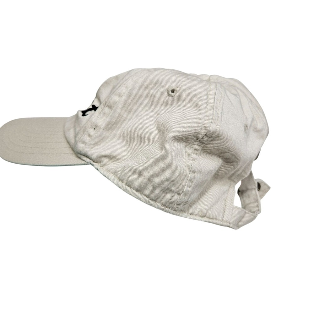 Titleist Golf Hat Cap Beige Mens Crew Adjustable Preowned - Picture 8 of 8